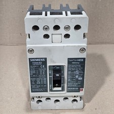Siemens HEB3B100 3 Pole 100 Amp 600v Circuit Breaker