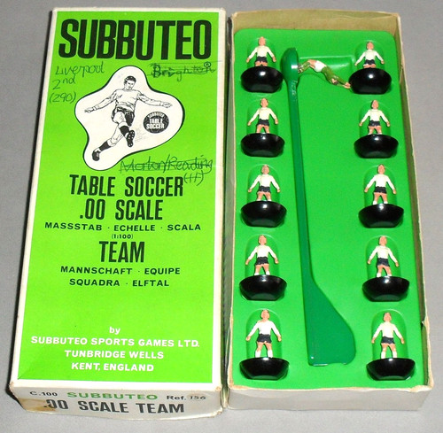 Subbuteo table football team - subbuteo,