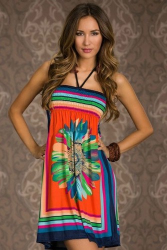 Jolie robe florale - robe, neuve