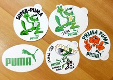 5 stickers old sticker PUMA 70s/80s tennis sneakers football vintage