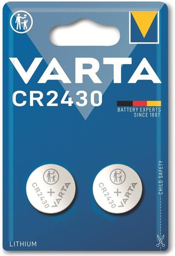 Pile lithium 290mah cr2430 - lithium, 3v