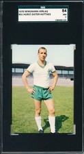 1970 Horst Hottges Bergmann - Verlag SGC 84 = PSA 7 VHTF!  Rare soccer card!