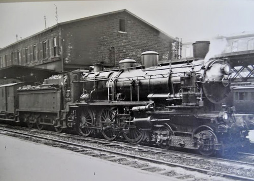 Carte photo cpa - carte, train