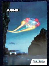 Opel Kadett D GTE brochure 4.1983