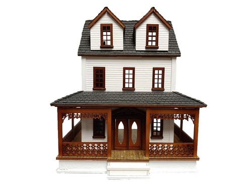 Maison poupées cottage - poupées, de