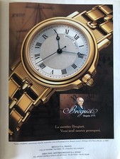 ◕ Vintage Advertising BREGUET WATCH "Marine" ◕ June 1992 ◕
