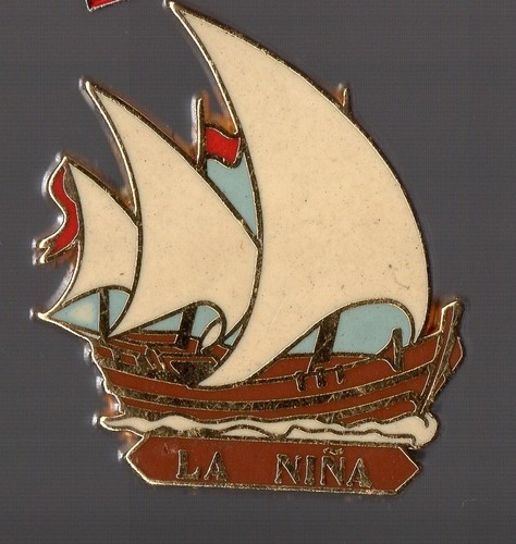 Pin bateau caravelle - pin´s, /