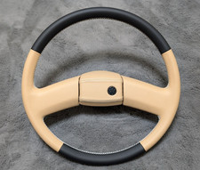 NEW LEATHER VW T4 T3 Transporter Caravelle Multivan OEM Steering Wheel 450MM
