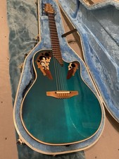 1997 Ovation Standard Elite 6868 Electric Guitar Rare Cadillac Green USA Made
