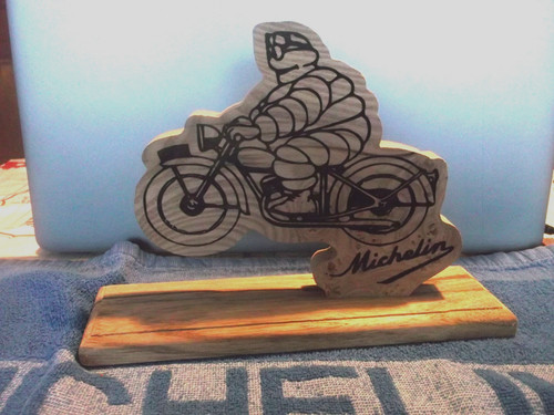 Trophée bibendum michelin - trophée,