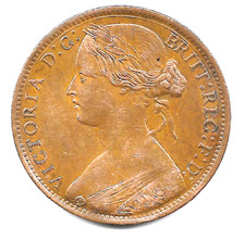   One Penny 1860 de VICTORIA /