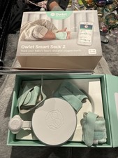 OWLET Smart Sock 2 Baby Newborn 0-18 Months Monitor Smart Sock W/ 3 Socks
