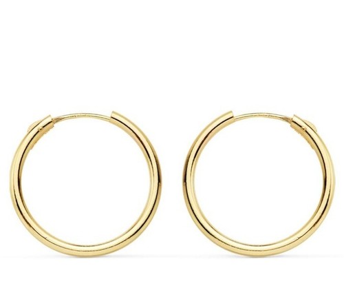 Boucles oreilles 18k 750 - or,