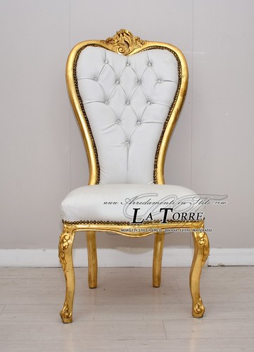 Fauteuil trône luigi - trône, xv