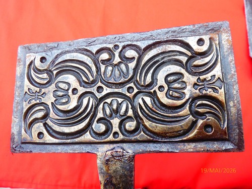Ancien moule gaufre - ancien,