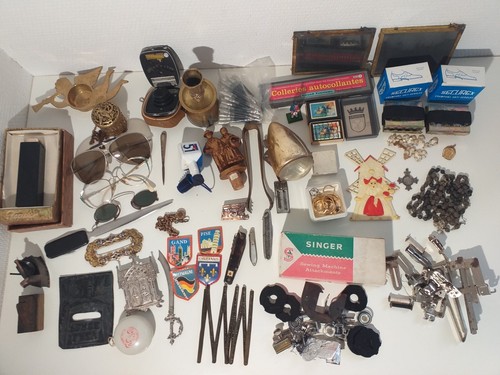 Lot brocante objets - brocante,