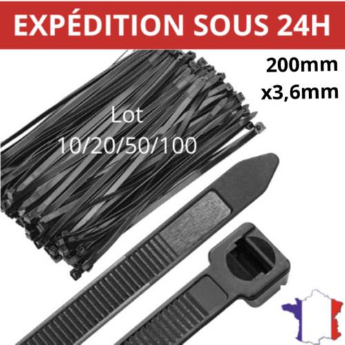 Collier câble serrage - collier,