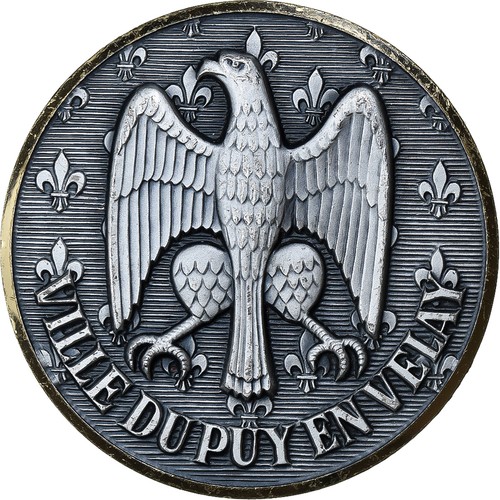 France médaille ville du - france,, la