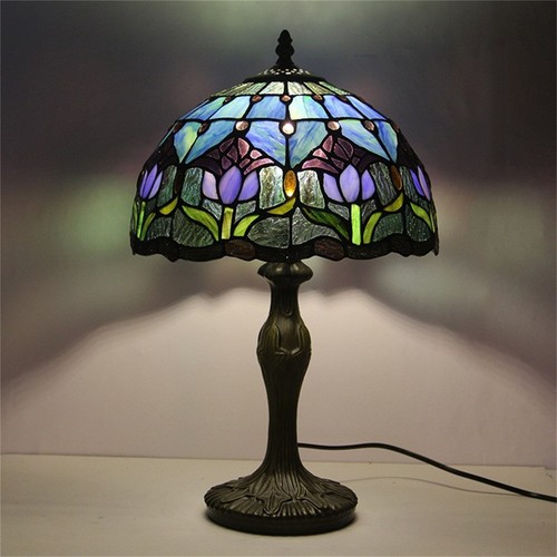 Blue tulip style - tiffany, table