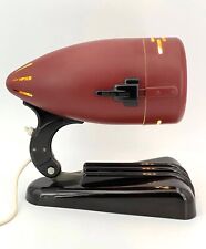 Sollux Original 1950s Hanau Solar Medical Lamp. Bakelite foot.