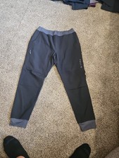 New Oros Apparel Wayfinder Pants Black Joggers Solarcore Drawstring Large