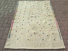 Bedroom Rug, Turkish Small Kilim, Tapis, Small Carpet, 4x6 Kelim Teppich 43"X64"