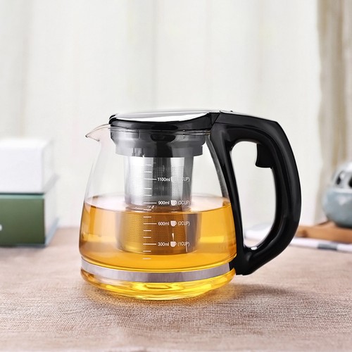 Théière verre domestique - théière, en