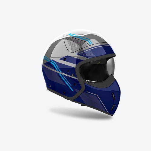 Casque moto jet airoh 110 - airoh, j