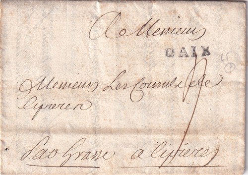 Marque postale 1750 - 🦬,