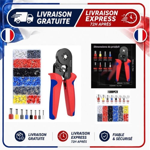 Pince sertir awg 7 - pince, avec