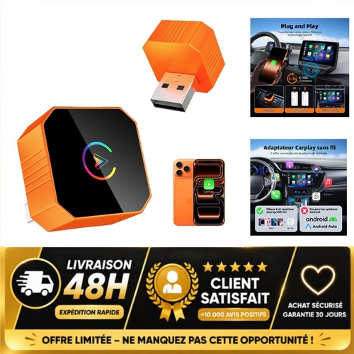 Adaptateur carplay sans fil - carplay,
