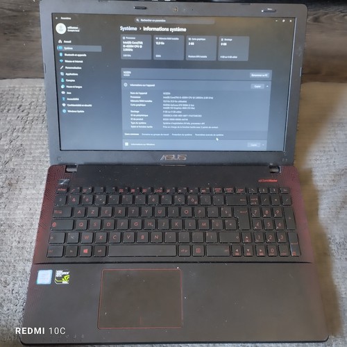 Portable asus gamer fx550j - pc,