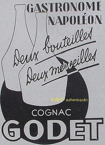 Publicite godet cognac - godet,