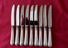 9 Couteaux à Entremet métal