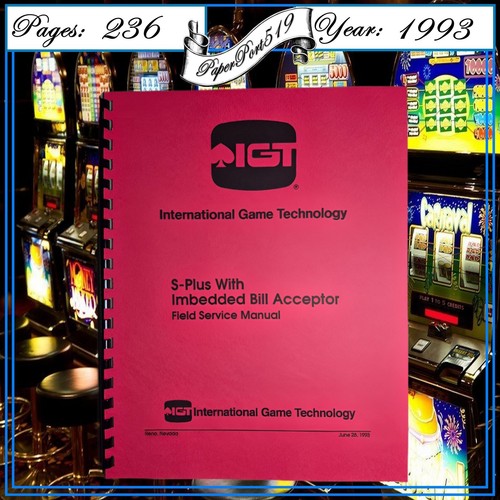 Igt plus field service - service, slot