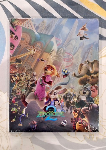 Zootopie steelbook blu - 2, blu-ray