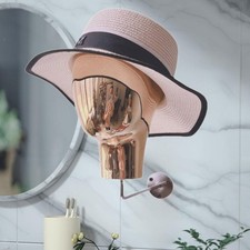 Tête de mannequin murale pour