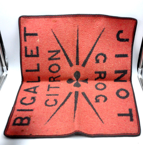 Ancien tapis jeu cartes - ancien,