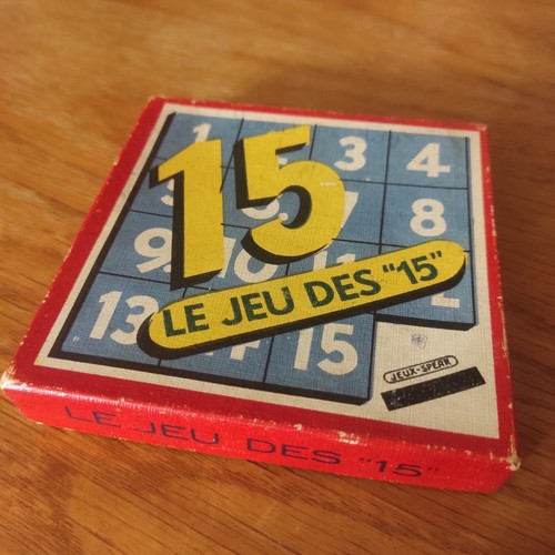 Jeu des ancien - jeu, "15"
