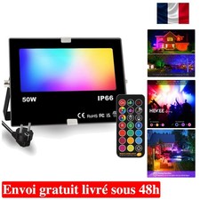 Projecteur LED RGB 50W avec