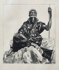 Paul JOUVE - Lithograph signed