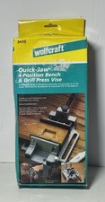 Wolfcraft Quick-Jaw 4-Position Bench & Drill Press Vise, model 3410