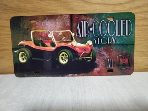 Buggy orange plaque alu - orange,