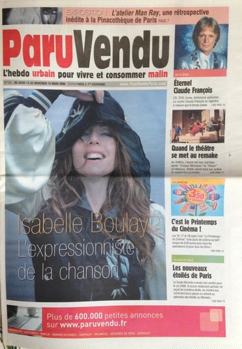 Paru vendu isabelle boulay - vendu,