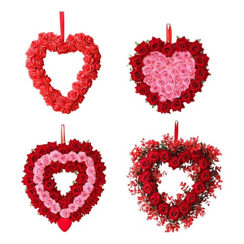 Cœurs roses artificielles - cœurs,