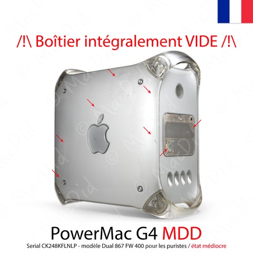 Powermac mdd dual 867 - g4,