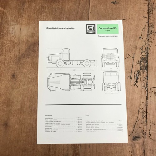 Brochure camion n160 - brochure, de