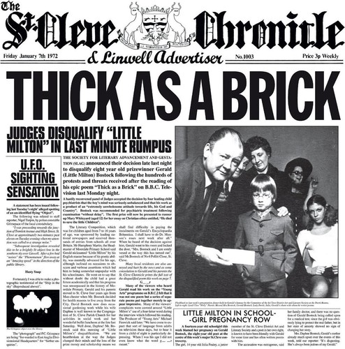 Audio jethro tull thick - cd,