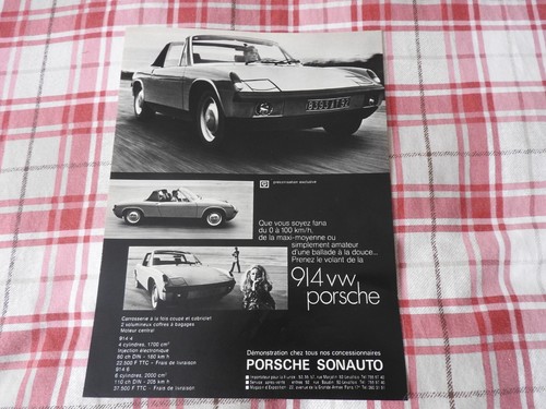 Publicité automobile 914 - publicité,