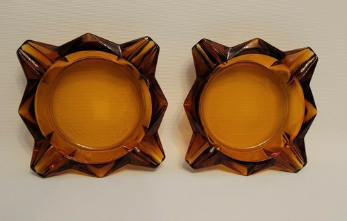 Cendriers vintage verre - 2,